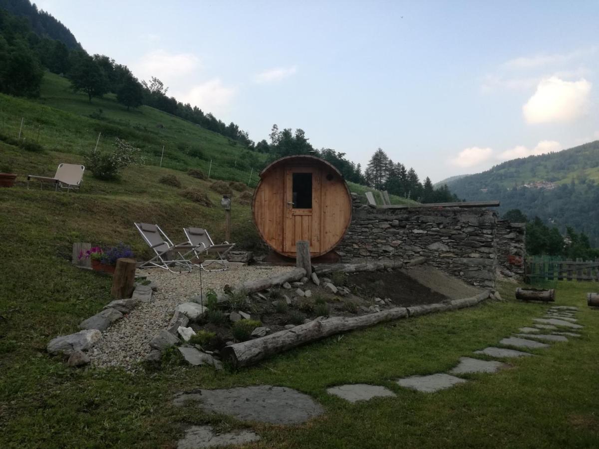 Casalpaca B&B Con Sauna A Prali Villa Exteriör bild