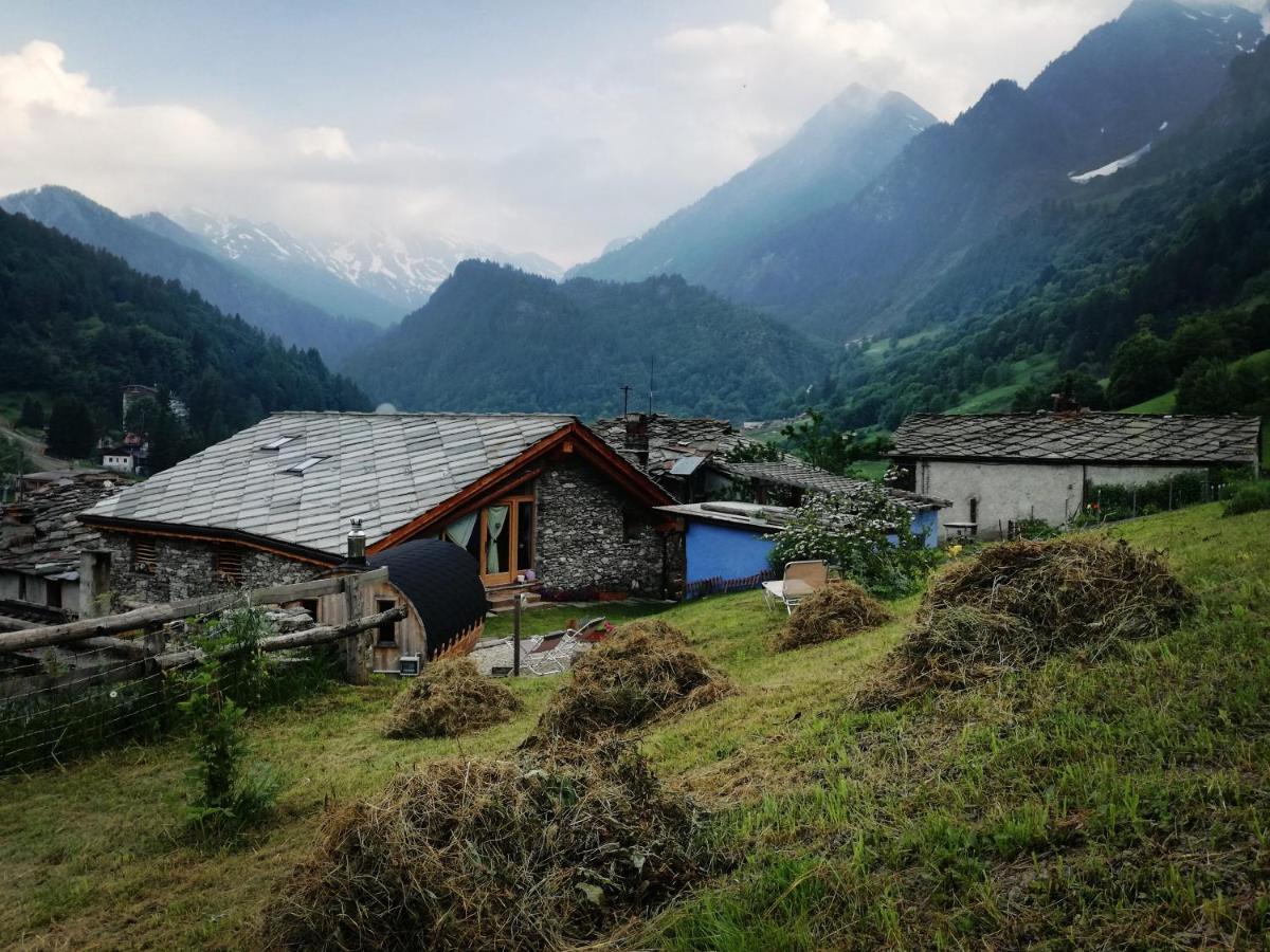 Casalpaca B&B Con Sauna A Prali Villa Exteriör bild